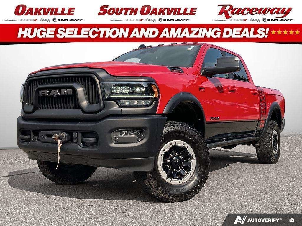 Red 2022 RAM 2500 Pickup Truck Four-Wheel Drive Automatic