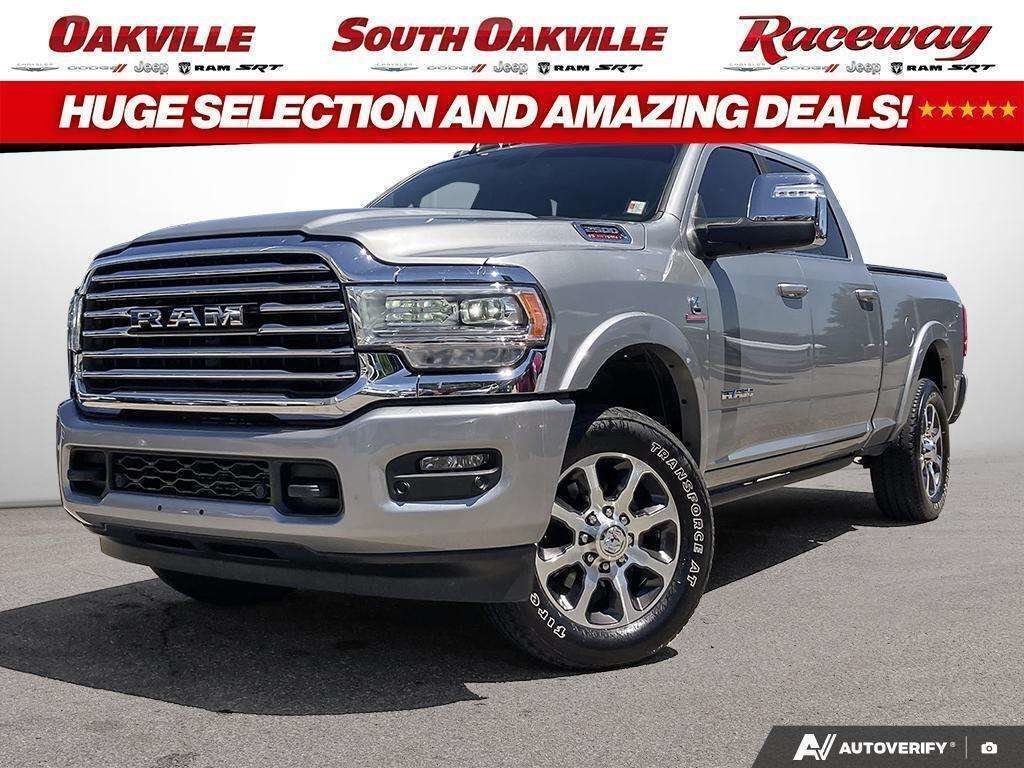 Silver 2023 RAM 2500 Pickup Truck Four-Wheel Drive Automatic