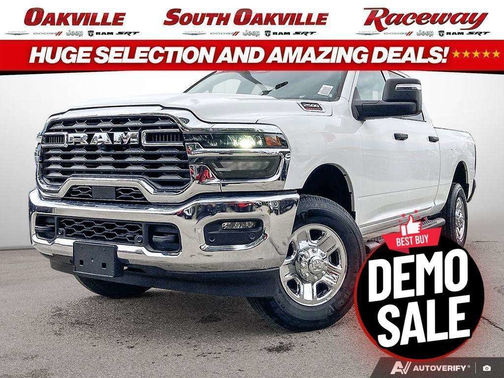 White 2026 RAM 2500 Pickup Truck Four-Wheel Drive Automatic