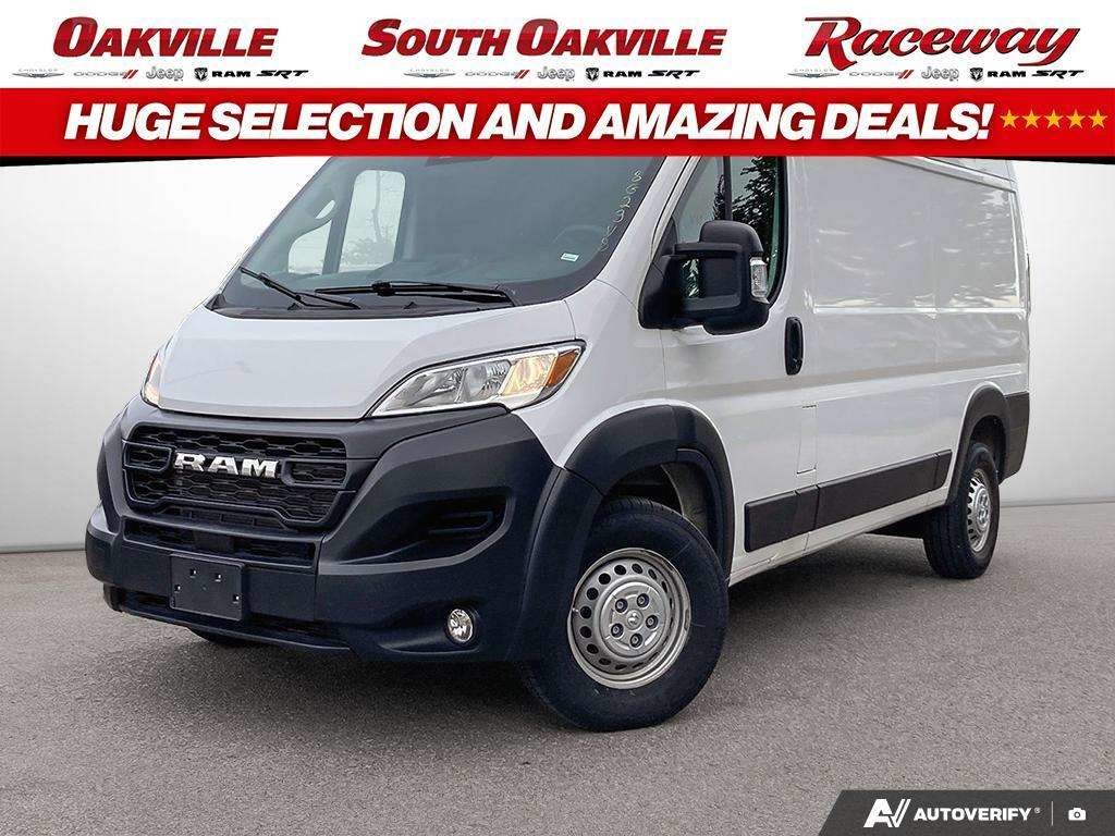 White 2025 RAM ProMaster Van Automatic