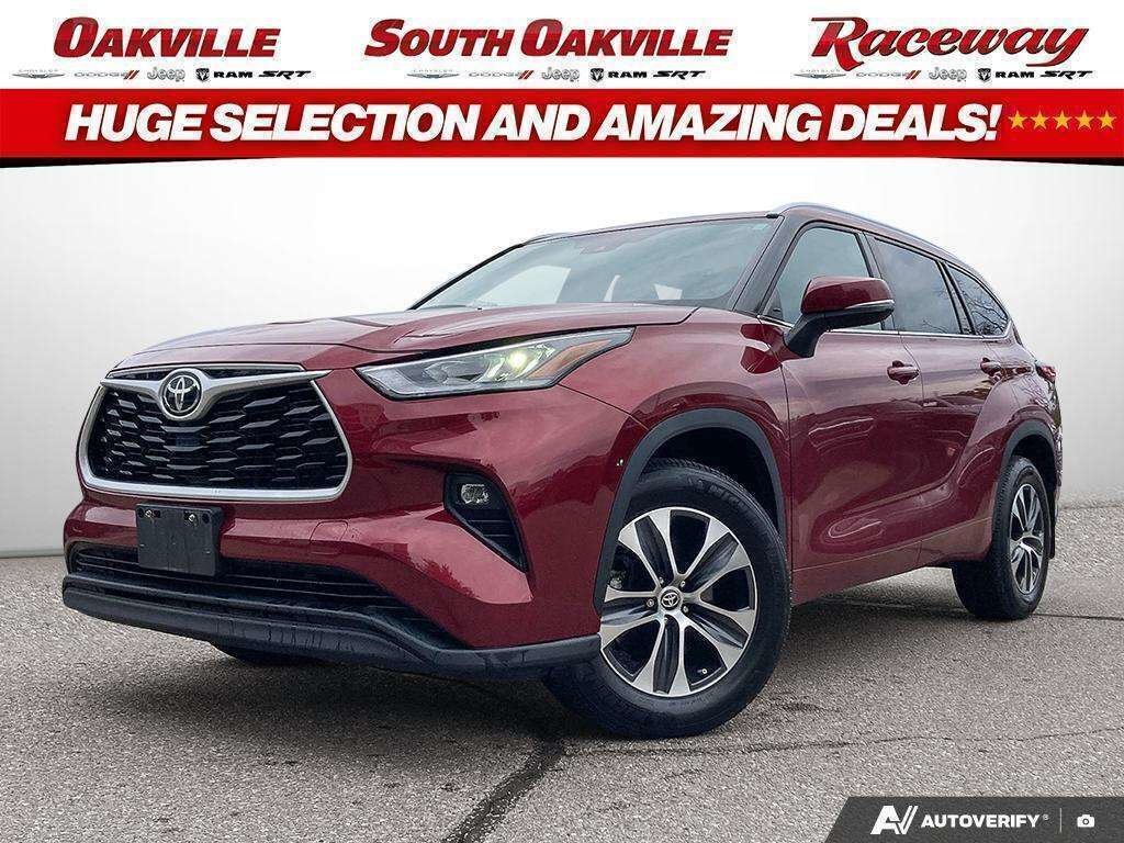 Red 2021 Toyota Highlander SUV / Crossover All-Wheel Drive Automatic