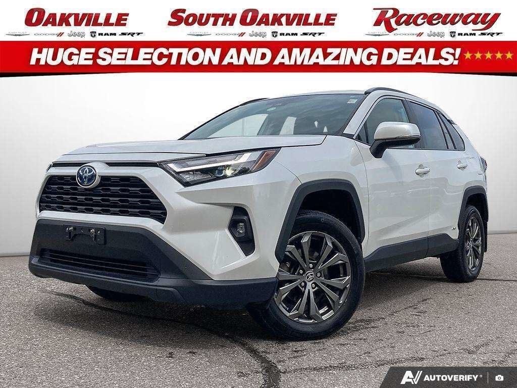 White 2023 Toyota RAV4 Hybrid SUV / Crossover All-Wheel Drive Automatic