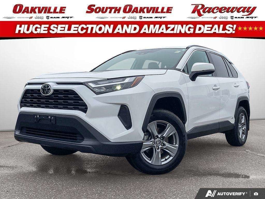 White 2025 Toyota RAV4 Hybrid SUV / Crossover All-Wheel Drive Automatic