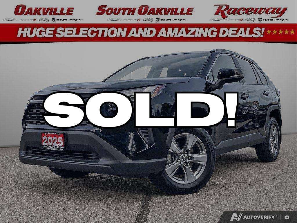 Black 2025 Toyota RAV4 SUV / Crossover All-Wheel Drive Automatic