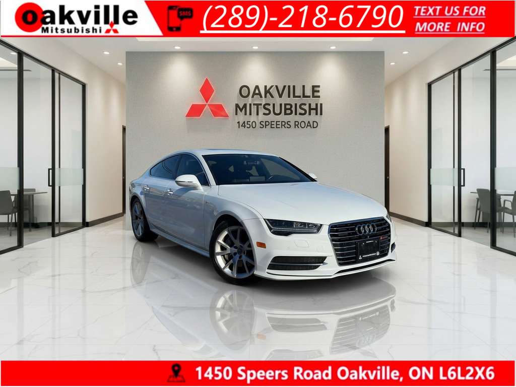 Ibis White 2017 Audi A7 Sedan Automatic