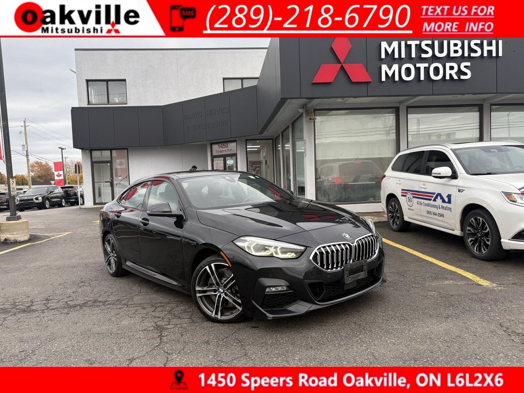 Black 2021 BMW 2 Series Sedan All-Wheel Drive Automatic