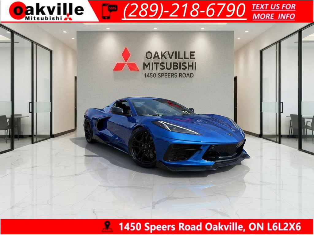 Elkhart Lake Blue Metallic 2023 Chevrolet Corvette Convertible Rear-Wheel Drive Automatic