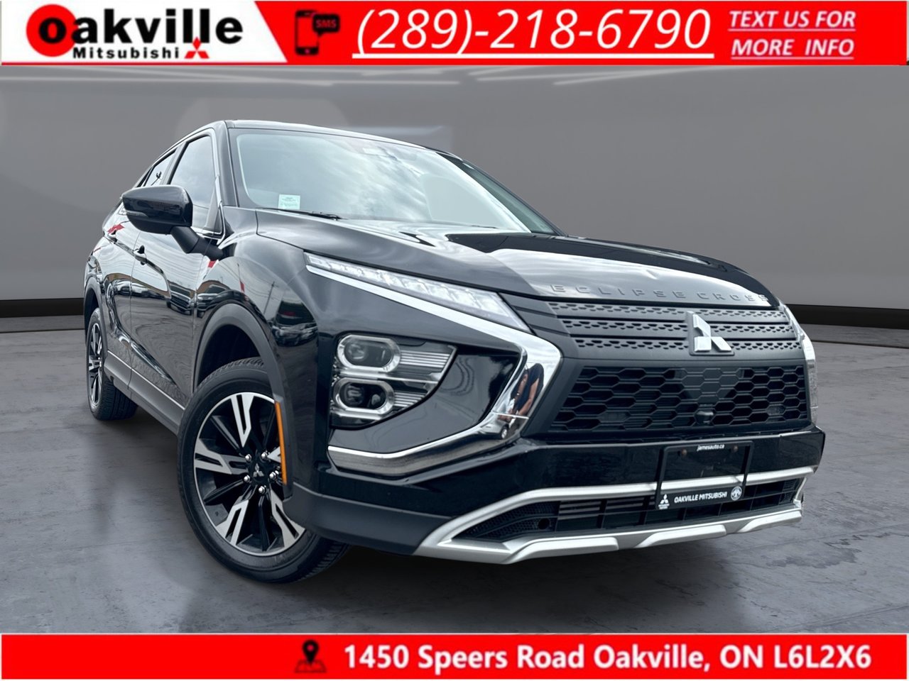 Tarmac Black Pearl 2024 Mitsubishi Eclipse Cross SUV / Crossover All-Wheel Drive Automatic