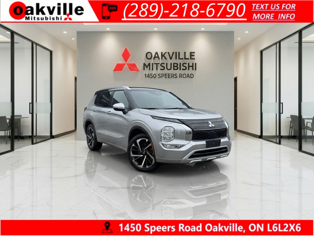 Sterling Silver/Black Roof 2024 Mitsubishi Outlander SUV / Crossover Continuously Variable Transmission