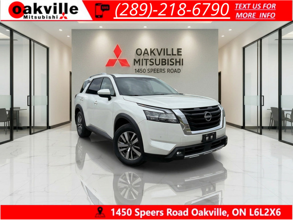 Pearl White TriCoat 2023 Nissan Pathfinder SL 4WD SUV / Crossover All-Wheel Drive Automatic