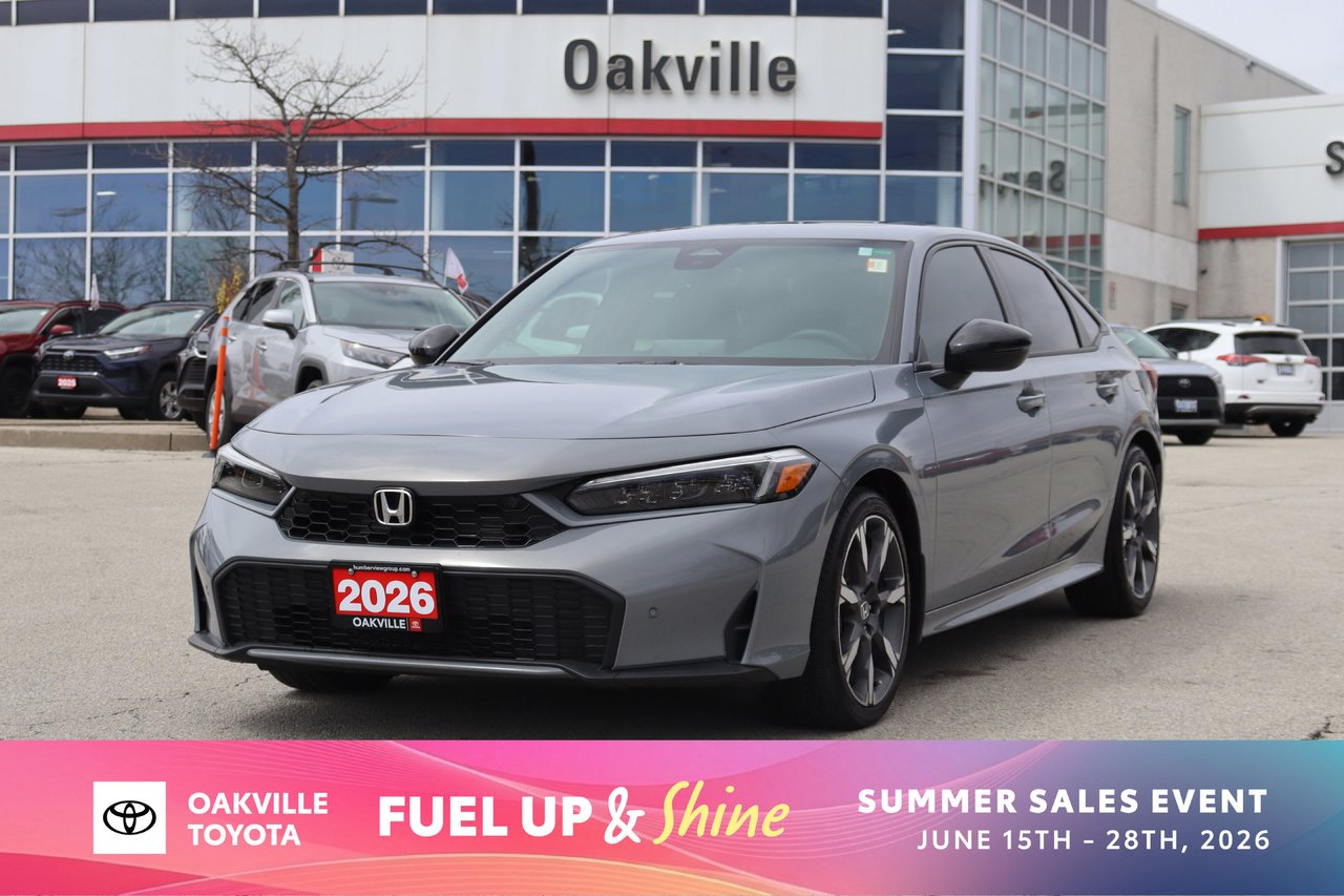 Gray (Urban Grey Pearl) 2026 Honda Civic Hybrid Sport Touring Sedan FWD Sedan Front-Wheel Drive Continuously Variable Transmission