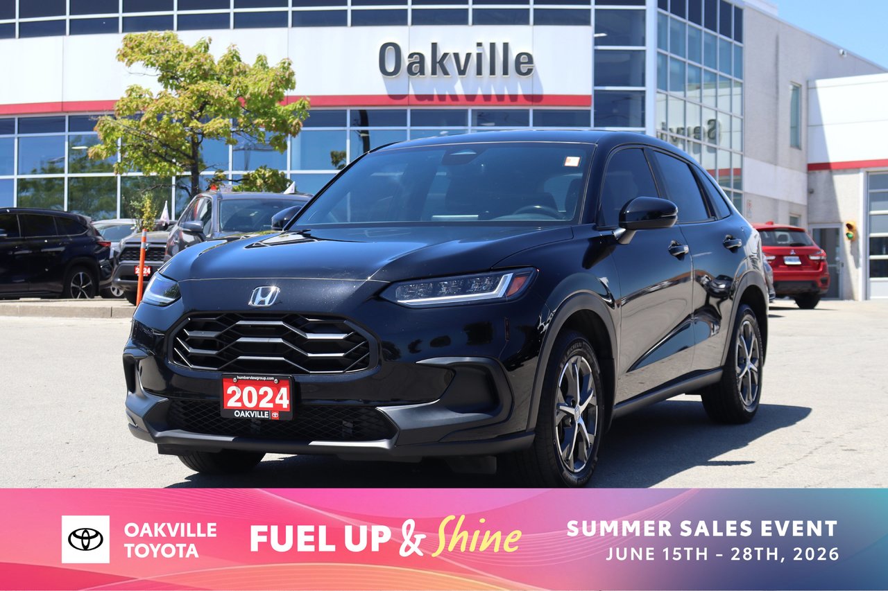 Crystal Black pearl 2024 Honda HR-V Sport-B AWD SUV / Crossover