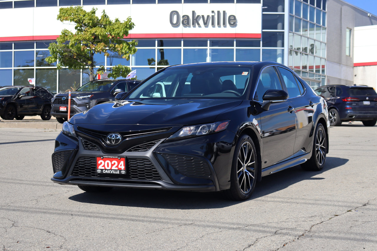 Midnight Black Met 2024 Toyota Camry Sedan All-Wheel Drive Automatic
