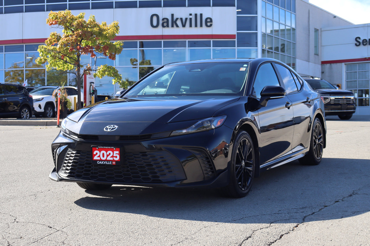 Black 2025 Toyota Camry Sedan All-Wheel Drive