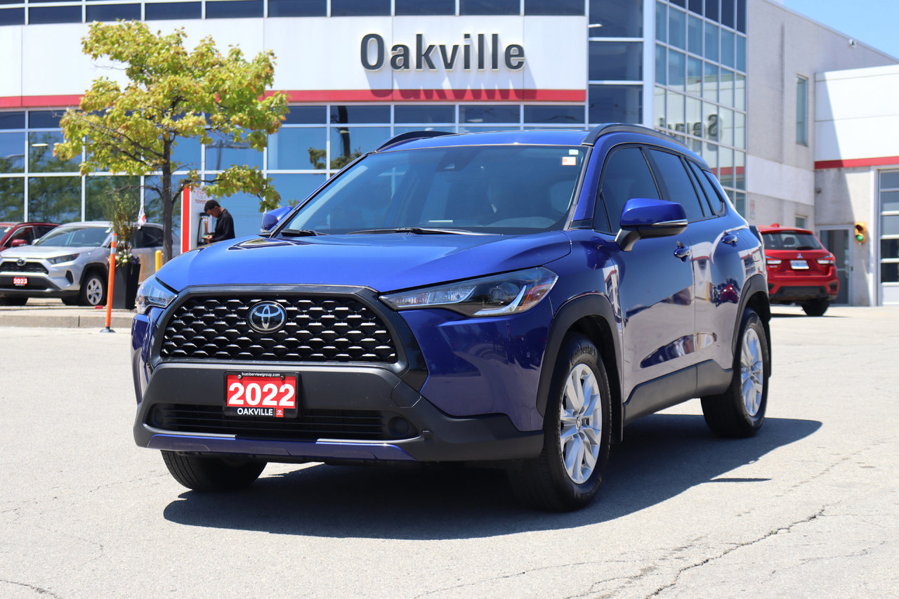 Blue Crush Metallic 2022 Toyota Corolla Cross LE AWD SUV / Crossover All-Wheel Drive
