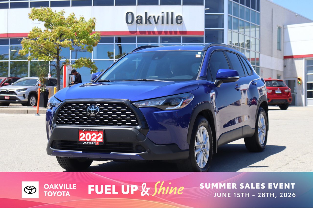 Blue Crush Metallic 2022 Toyota Corolla Cross LE AWD SUV / Crossover All-Wheel Drive
