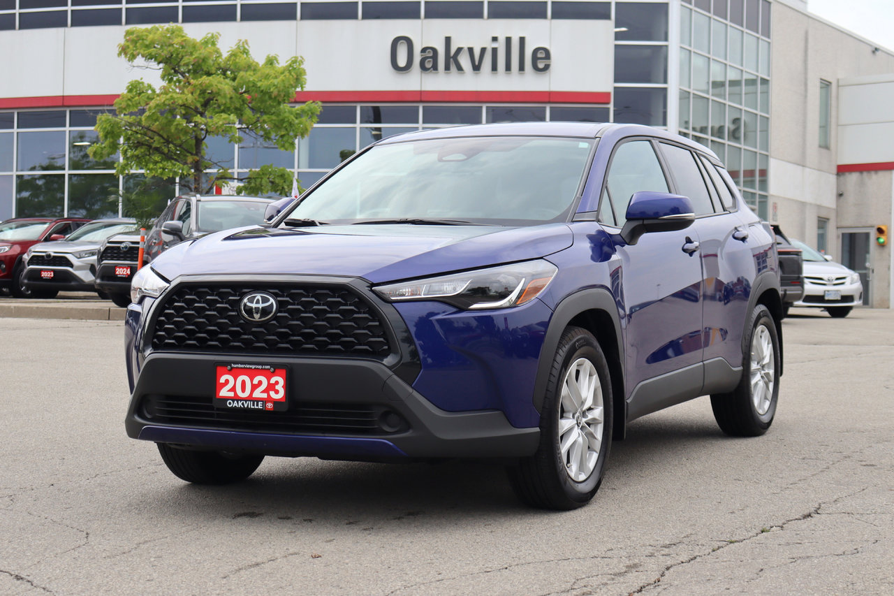 Blue Crush Metallic 2023 Toyota Corolla Cross LE FWD SUV / Crossover Front-Wheel Drive Continuously Variable Transmission