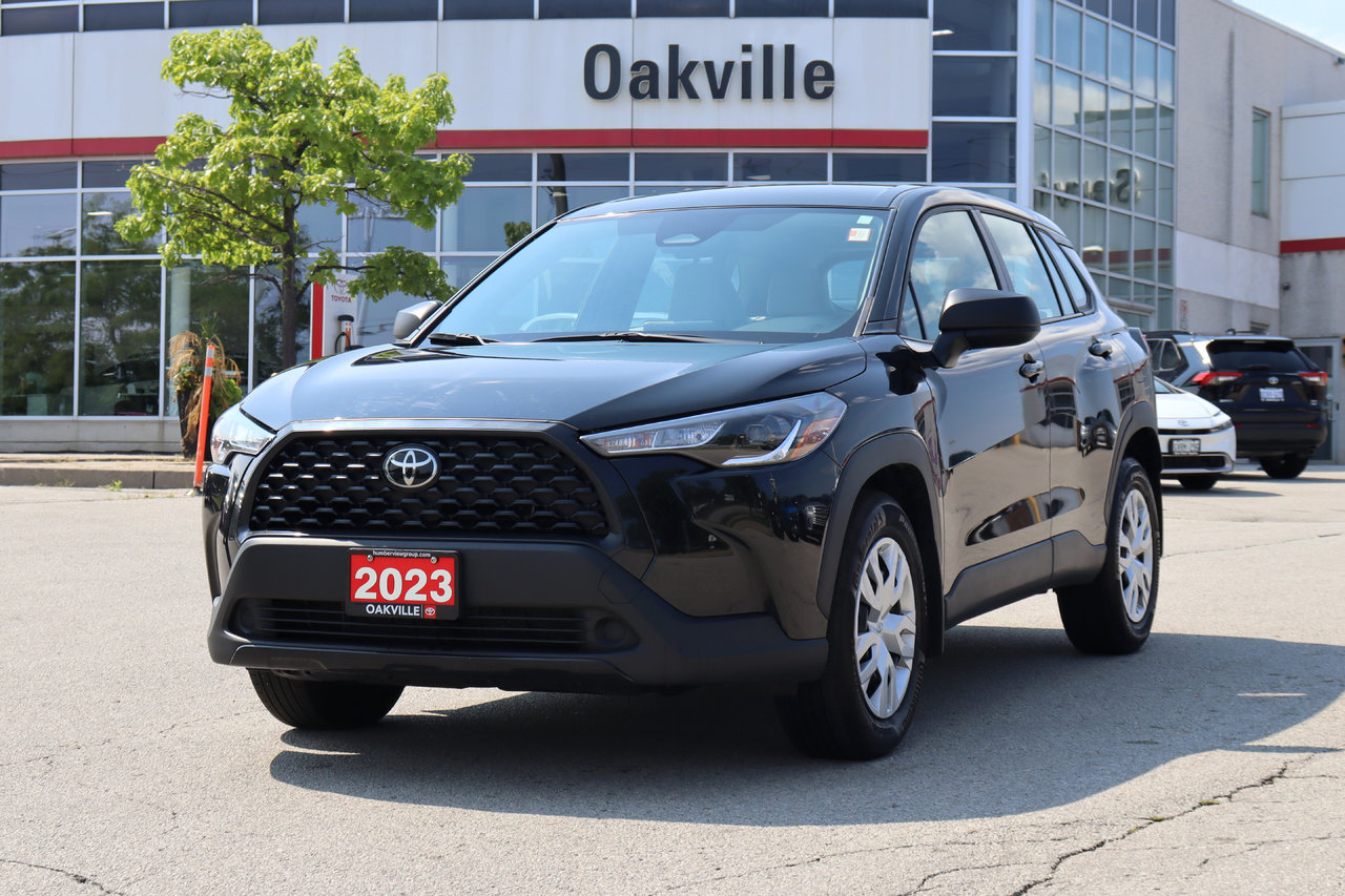 Jet Black Mica 2023 Toyota Corolla Cross SUV / Crossover Front-Wheel Drive 