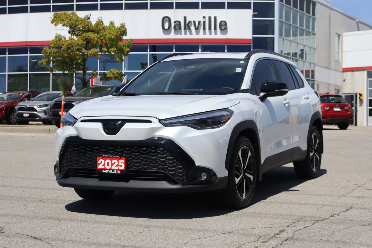 White (Wind Chill Pearl) 2025 Toyota Corolla Cross Hybrid XSE AWD SUV / Crossover All-Wheel Drive Continuously Variable Transmission