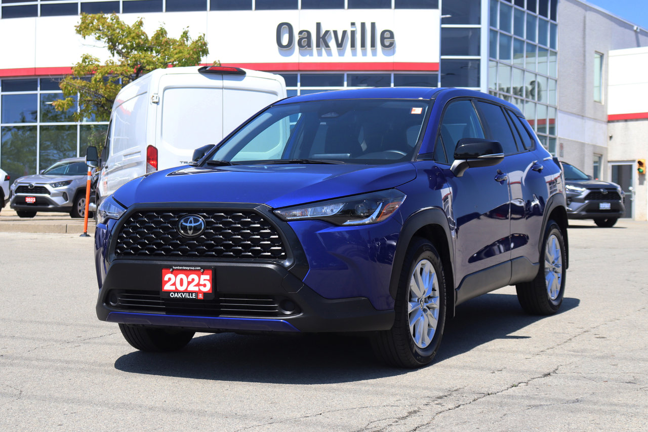 Blue Crush Metallic 2025 Toyota Corolla Cross LE AWD SUV / Crossover All-Wheel Drive Continuously Variable Transmission