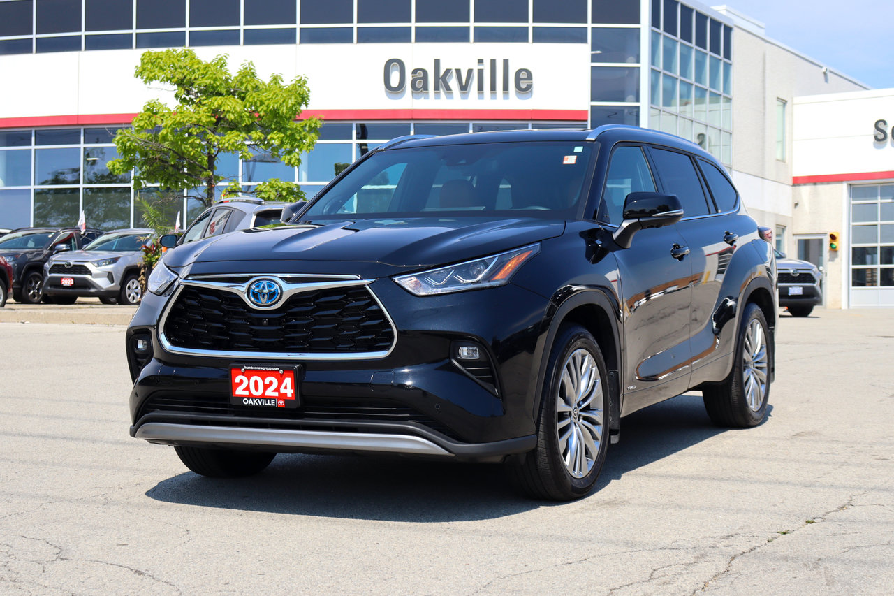 Midnight Black Met 2024 Toyota Highlander Hybrid SUV / Crossover All-Wheel Drive