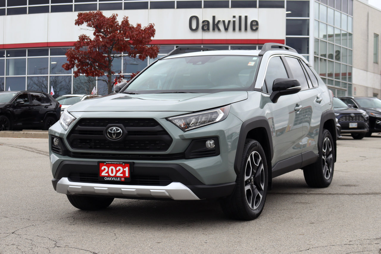 Lunar Rock w/ Ice Edge Roof 2021 Toyota RAV4 SUV / Crossover All-Wheel Drive Automatic