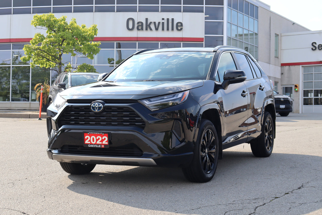 Midnight Black Metallic 2022 Toyota RAV4 Hybrid SUV / Crossover All-Wheel Drive