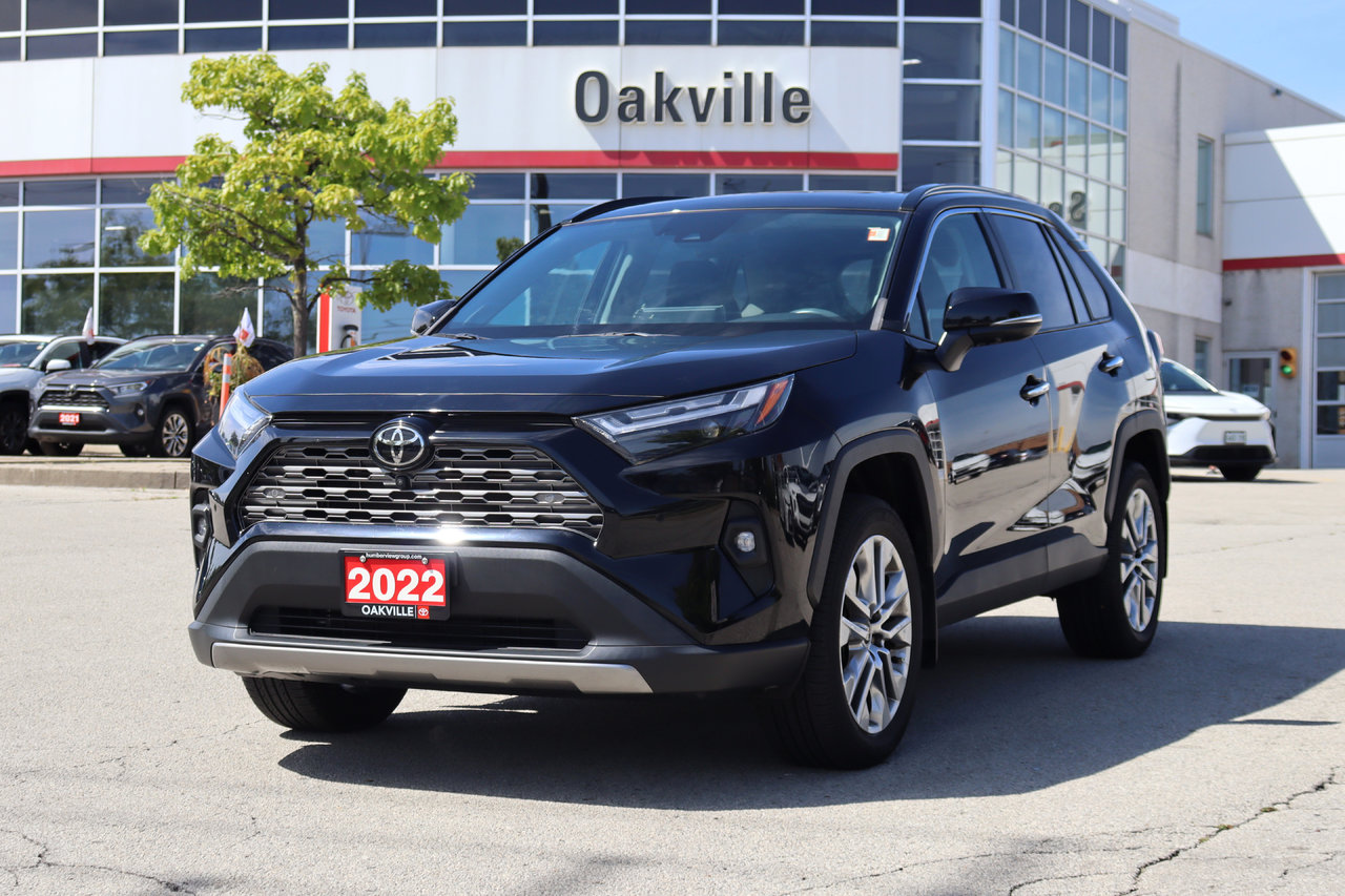 Midnight Black Metallic 2022 Toyota RAV4 SUV / Crossover All-Wheel Drive Automatic