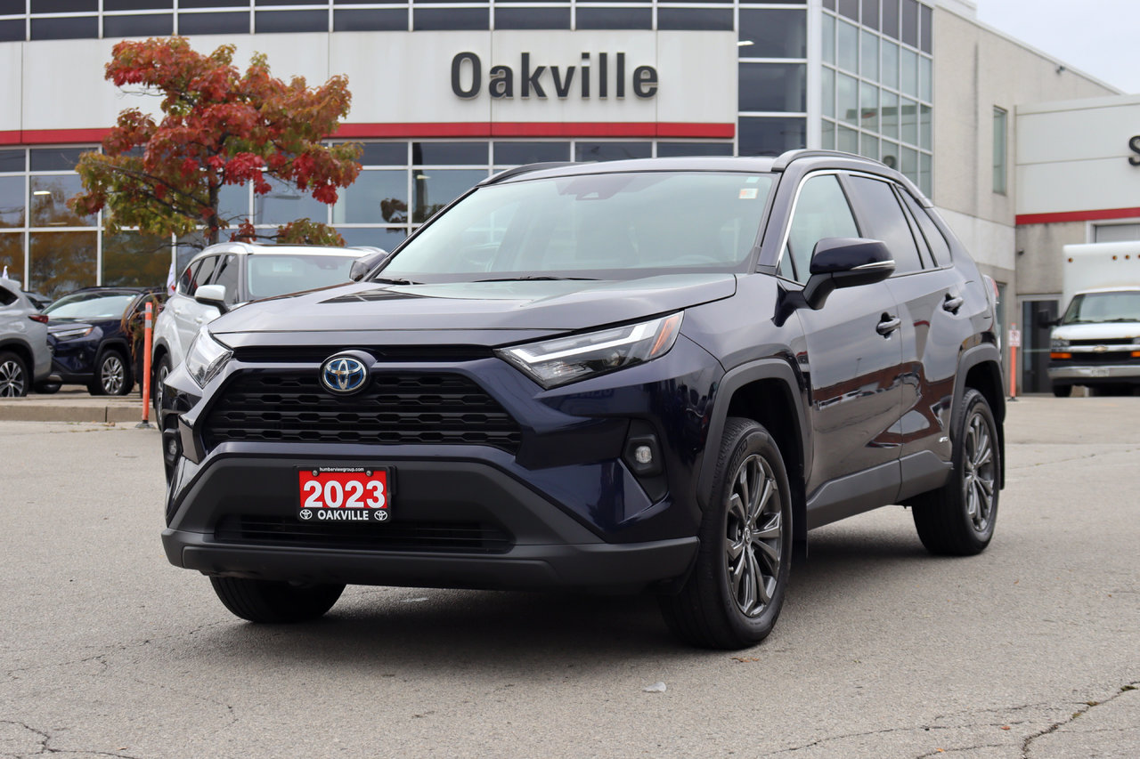 Blue 2023 Toyota RAV4 Hybrid SUV / Crossover All-Wheel Drive