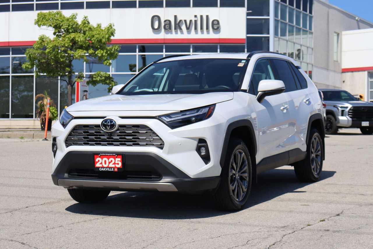 White (Wind Chill Pearl) 2025 Toyota RAV4 Hybrid SUV / Crossover All-Wheel Drive
