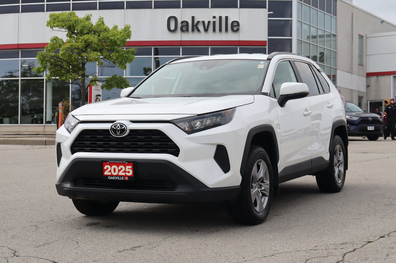 White 2025 Toyota RAV4 Hybrid SUV / Crossover All-Wheel Drive