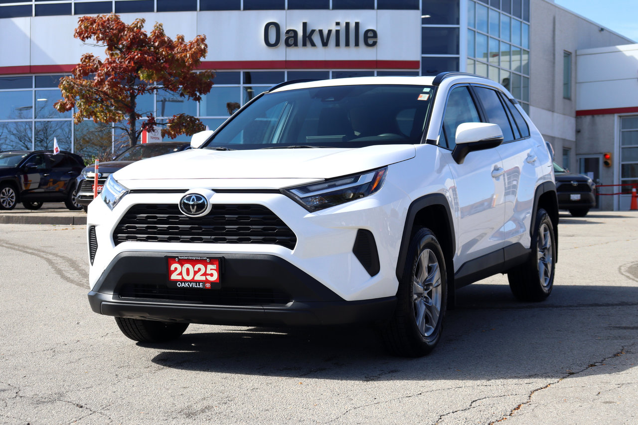 White 2025 Toyota RAV4 SUV / Crossover All-Wheel Drive Automatic