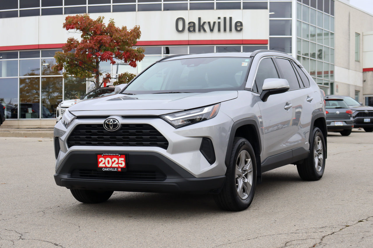 Silver 2025 Toyota RAV4 Hybrid SUV / Crossover All-Wheel Drive 