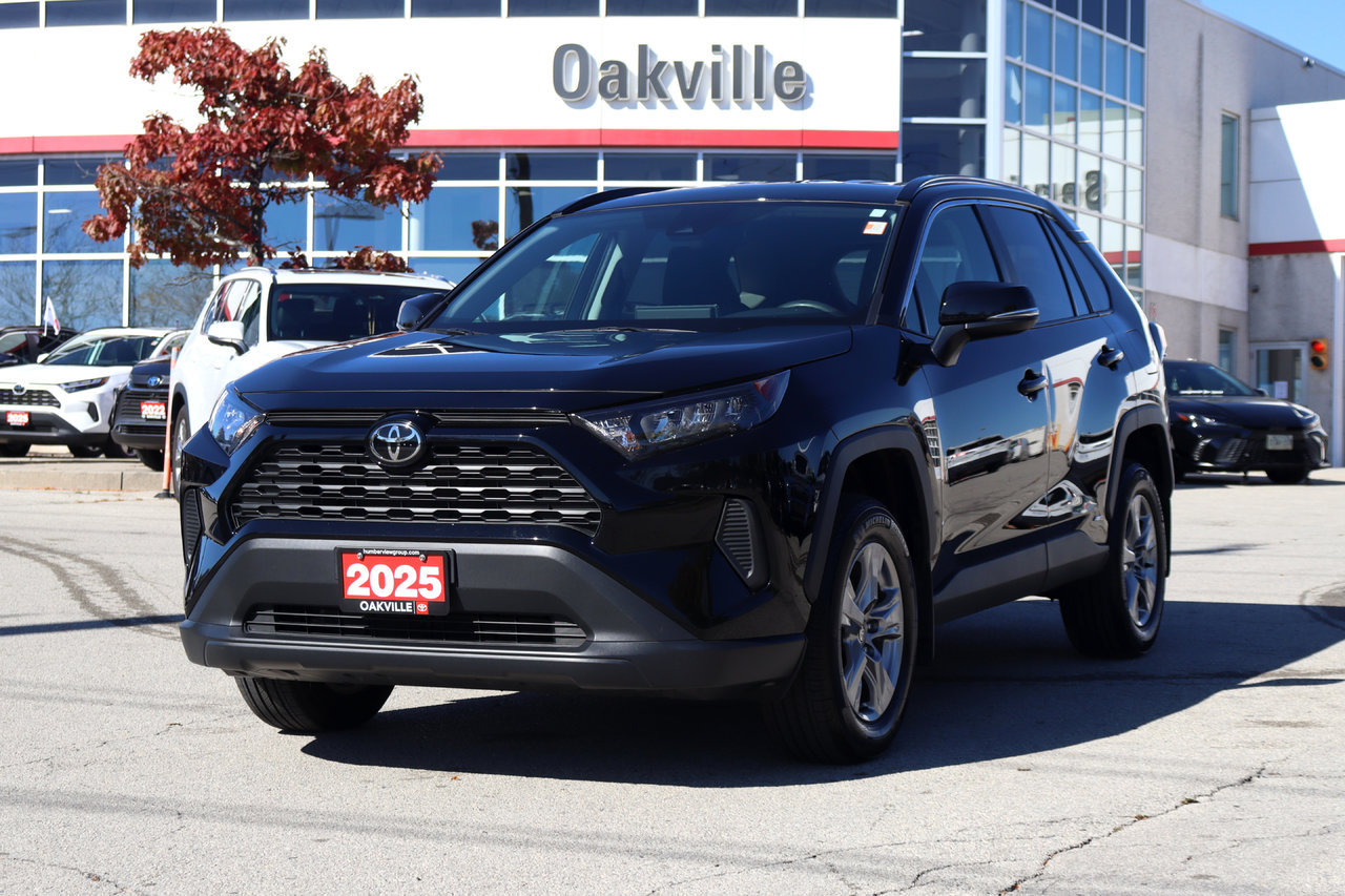 Midnight Black Metallic 2025 Toyota RAV4 Hybrid SUV / Crossover All-Wheel Drive