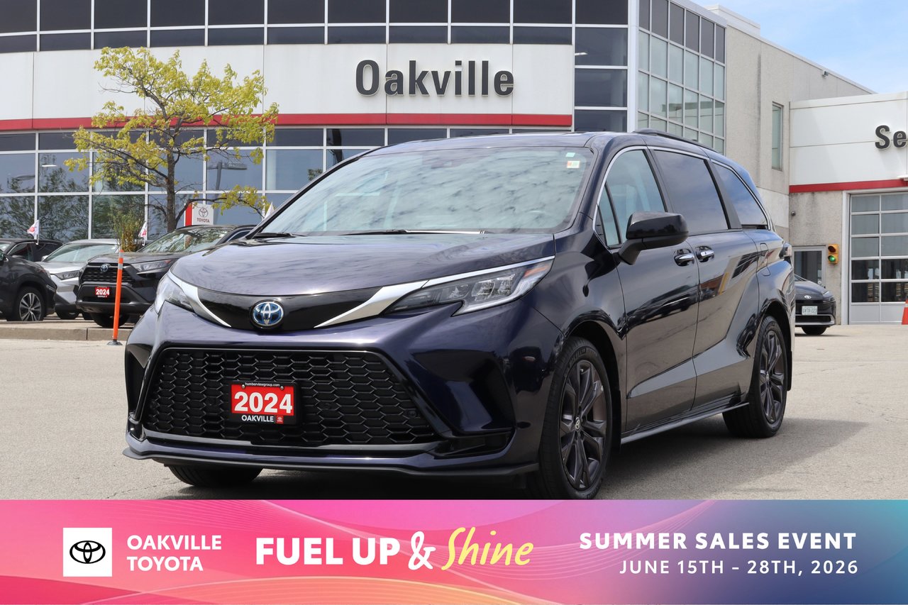 Blueprint 2024 Toyota Sienna XSE 7-Passenger FWD Minivan Front-Wheel Drive Continuously Variable Transmission