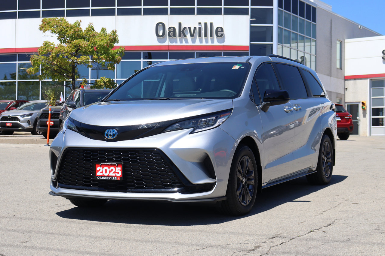 Celestial Silver Metallic 2025 Toyota Sienna XSE 7-Passenger AWD Minivan All-Wheel Drive Continuously Variable Transmission