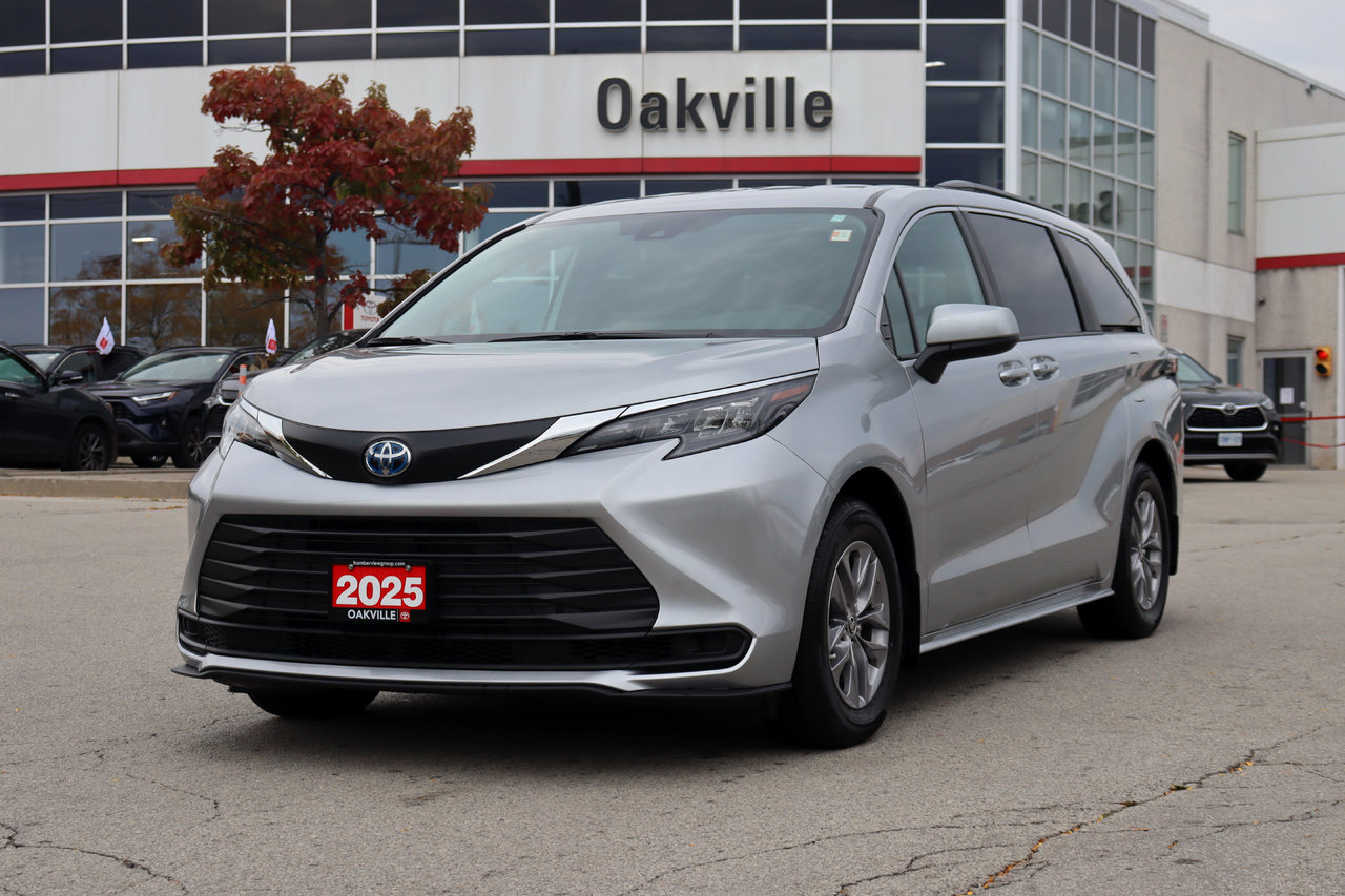 Silver 2025 Toyota Sienna Minivan All-Wheel Drive