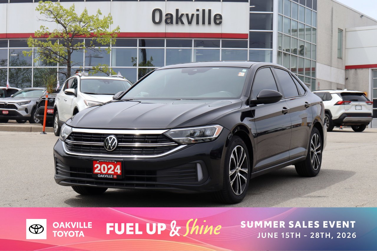 Deep Black Pearl 2024 Volkswagen Jetta 1.5T Comfortline FWD Sedan Automatic