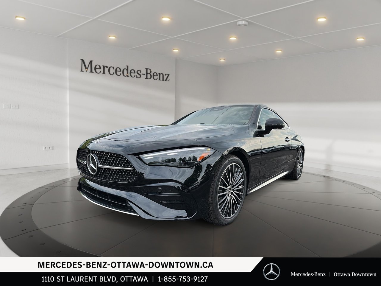 Black 2026 Mercedes-Benz CLE Coupe All-Wheel Drive Automatic