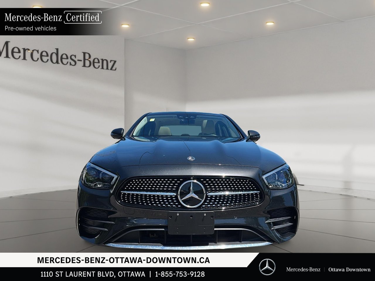 Gray (Graphite Grey Met) 2021 Mercedes-Benz E-Class Sedan All-Wheel Drive Automatic