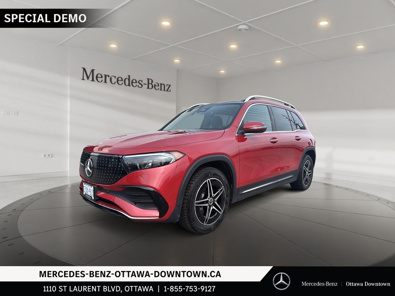 MANUFAKTUR Patagonia Red Metallic 2025 Mercedes-Benz EQB SUV / Crossover All-Wheel Drive Automatic