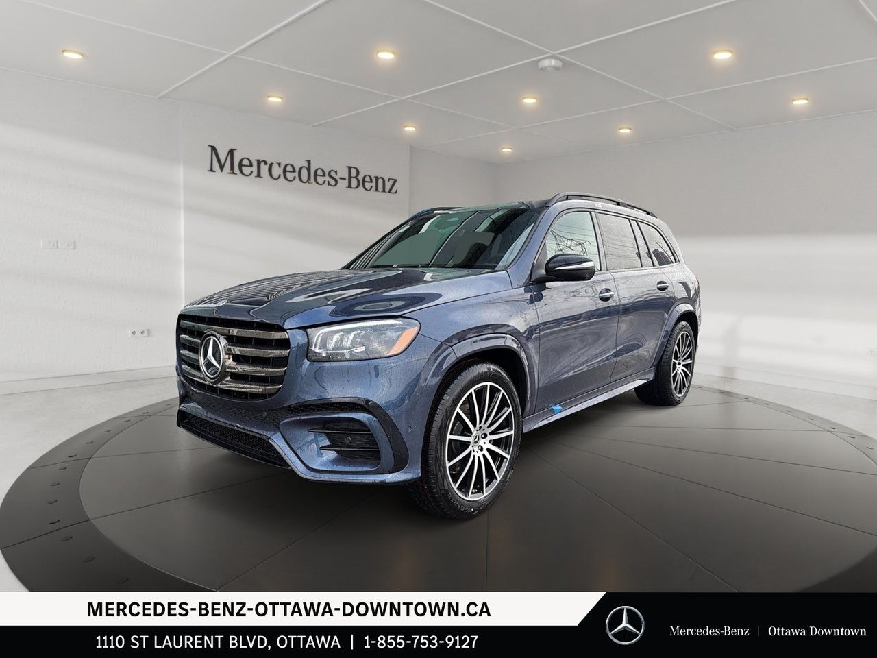 Sodalite Blue Metallic 2026 Mercedes-Benz GLS SUV / Crossover All-Wheel Drive Automatic