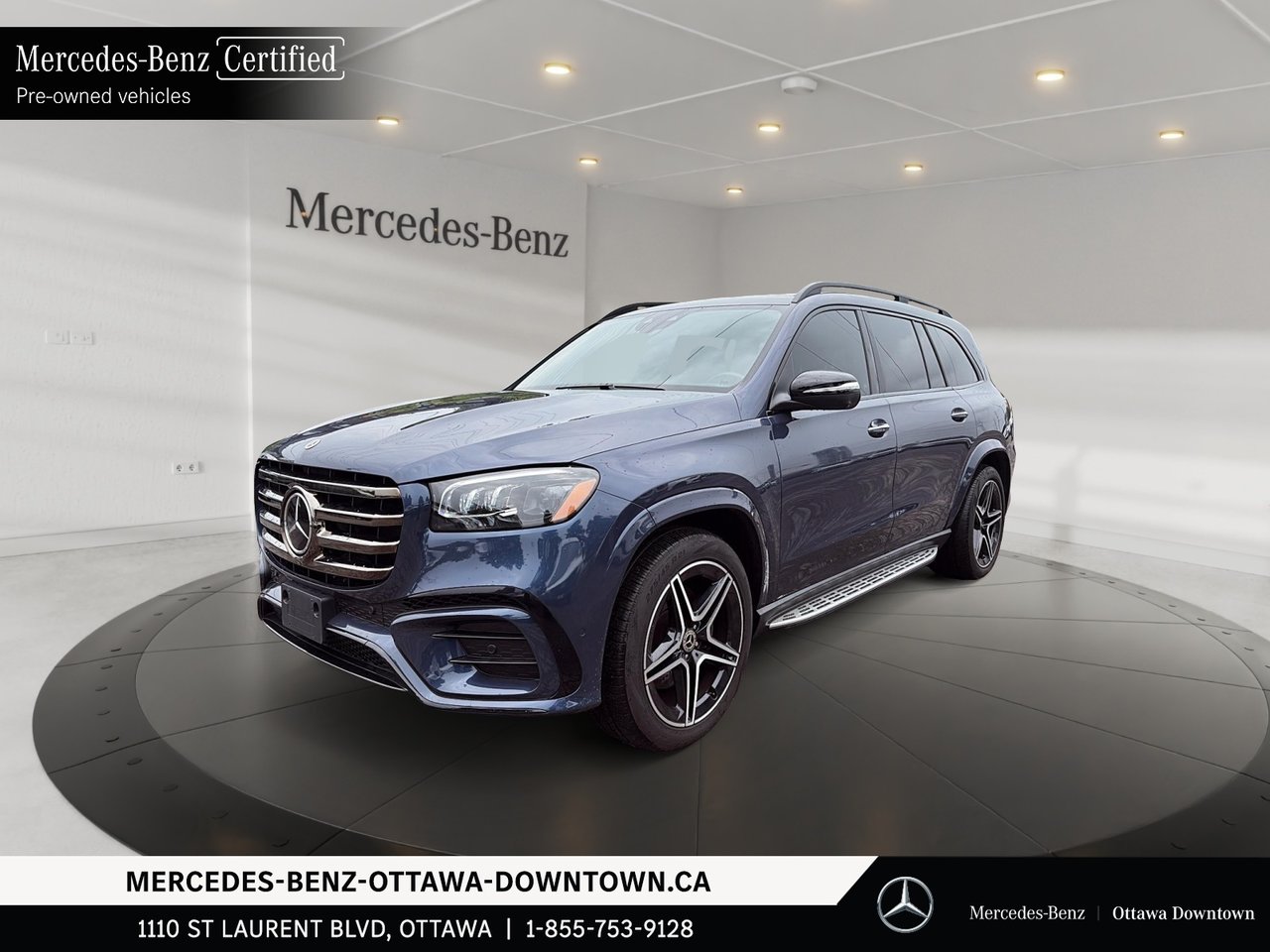 Sodalite Blue 2024 Mercedes-Benz GLS SUV / Crossover All-Wheel Drive Automatic