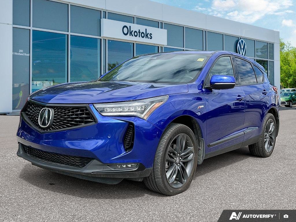 Blue 2024 Acura RDX SH-AWD with A-Spec Package SUV / Crossover All-Wheel Drive Automatic