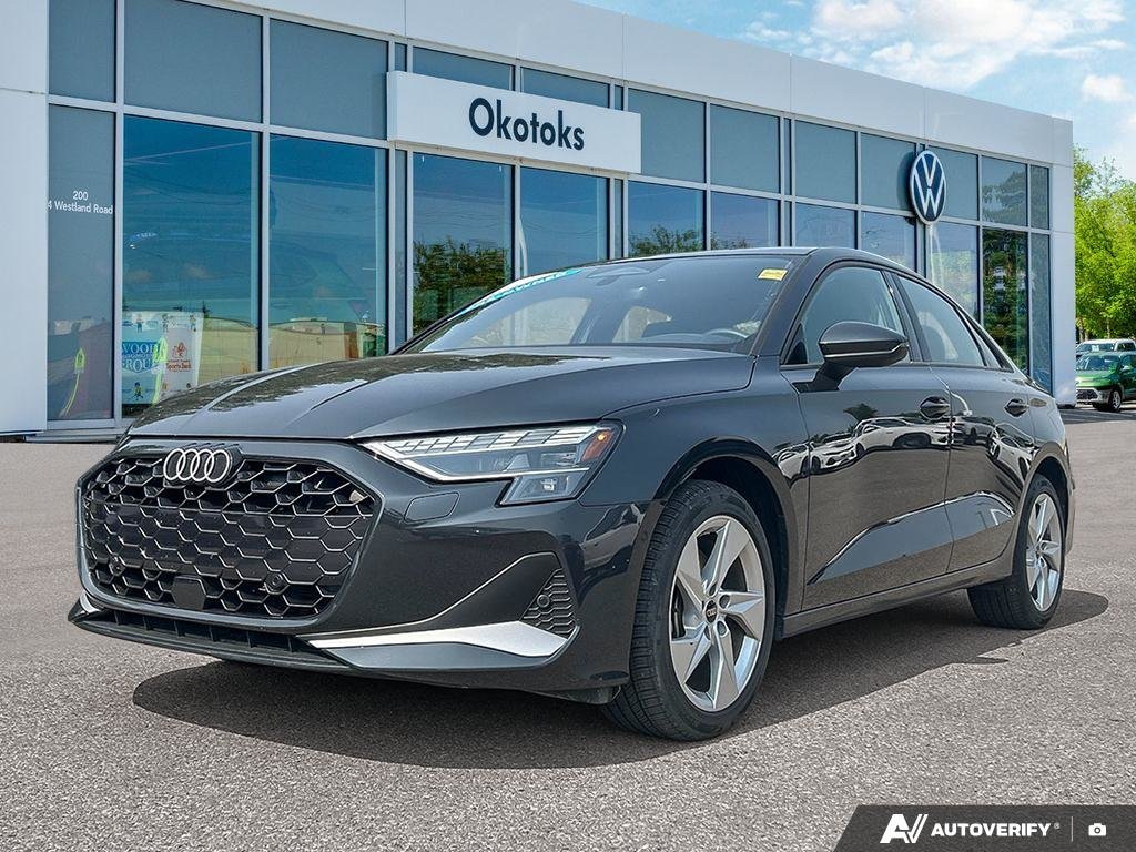 Gray 2026 Audi A3 Sedan Automatic
