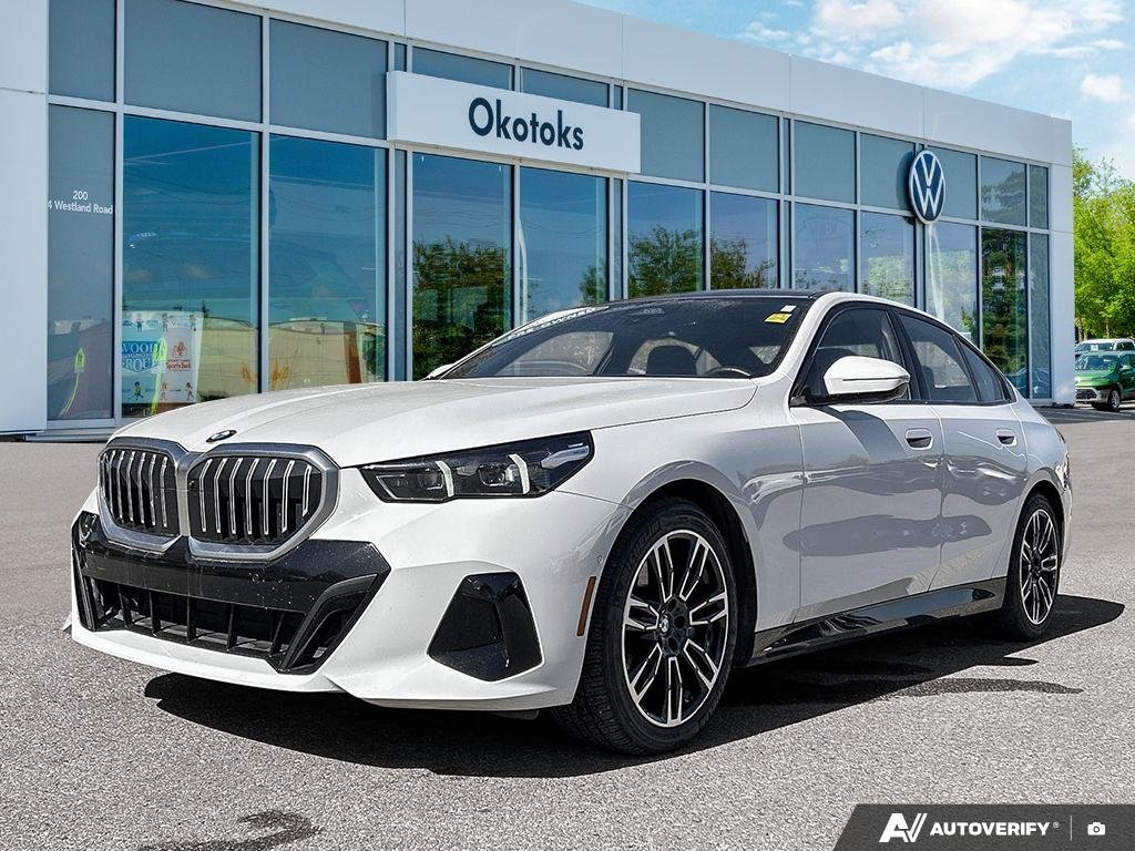 White 2026 BMW 5 Series Sedan All-Wheel Drive Automatic