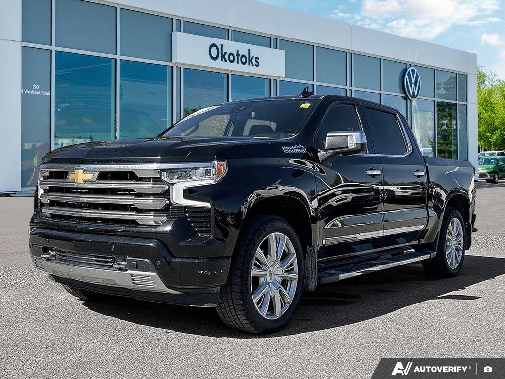 Black 2022 Chevrolet Silverado 1500 Pickup Truck Four-Wheel Drive Automatic