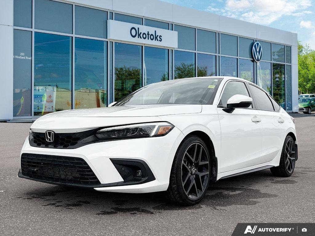 White 2022 Honda Civic Hatchback Hatchback Front-Wheel Drive Continuously Variable Transmission