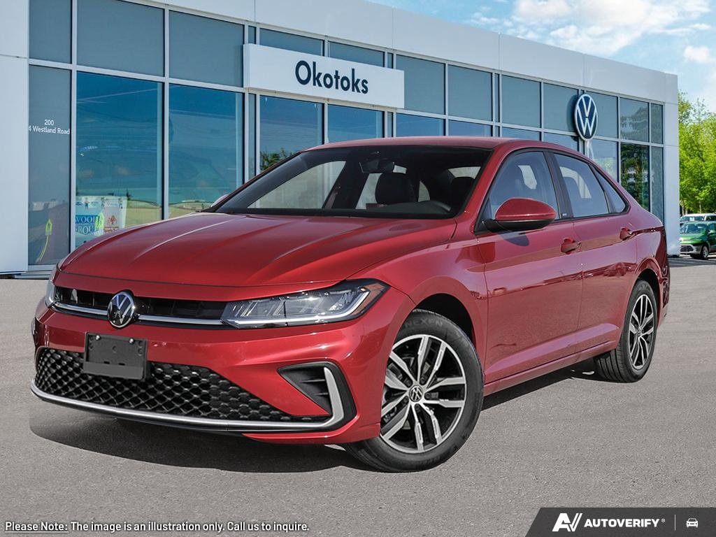 Kings Red Metallic 2026 Volkswagen Jetta Sedan Automatic