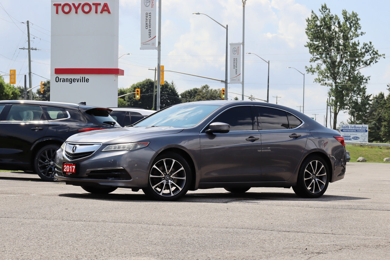Gray (Modern Steel Met) 2017 Acura TLX Sedan All-Wheel Drive Automatic